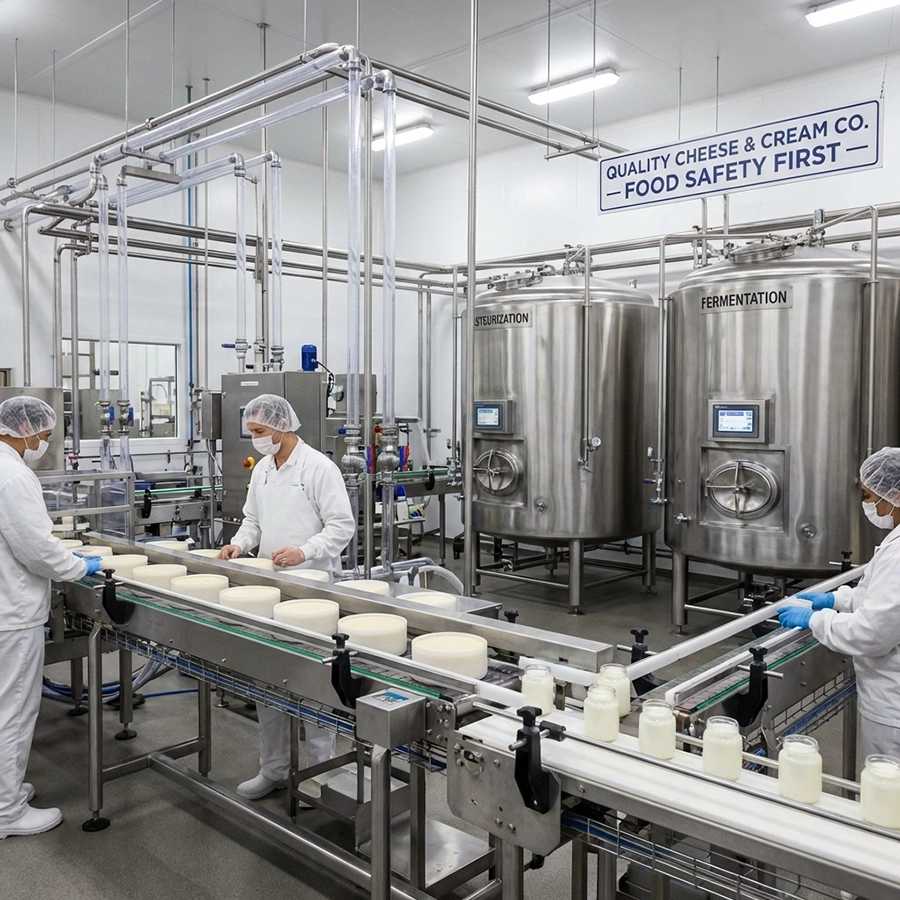 Cheese factory