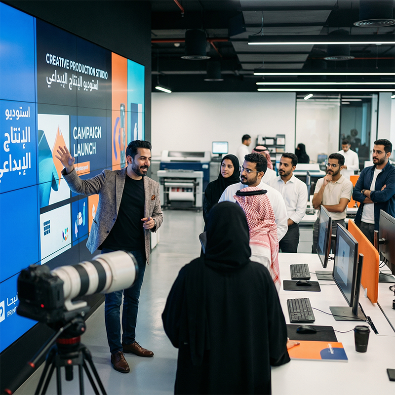 Advertising and marketing company