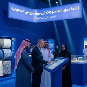 إعادة تدوير المنسوجات إلى مواد عزل في السعودية