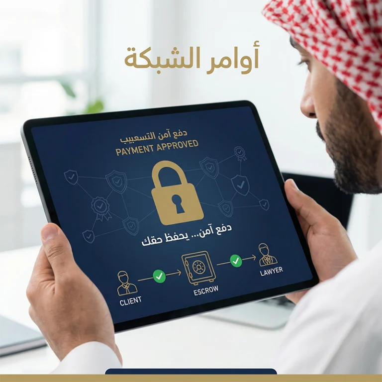 أوامر الشبكة