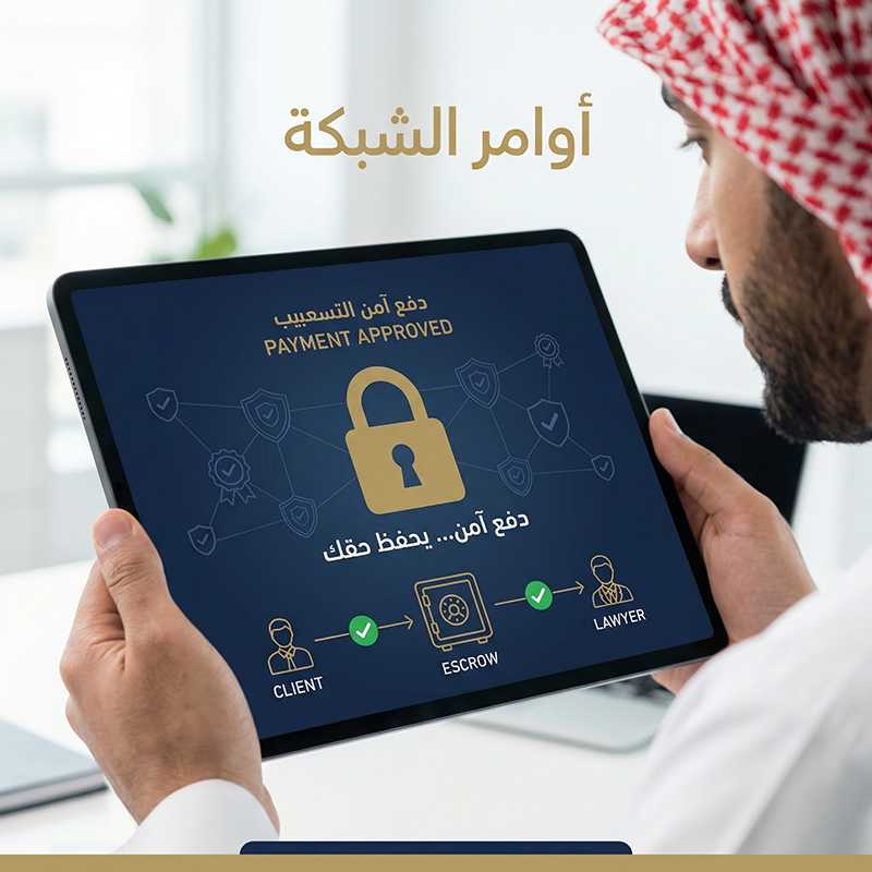 أوامر الشبكة