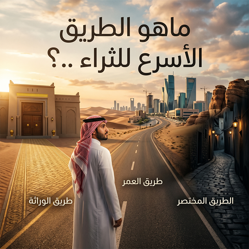 ماهو الطريق الأسرع للثراء ..؟