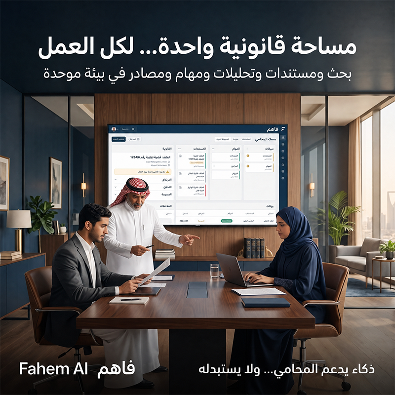 منصة فاهم القانونية